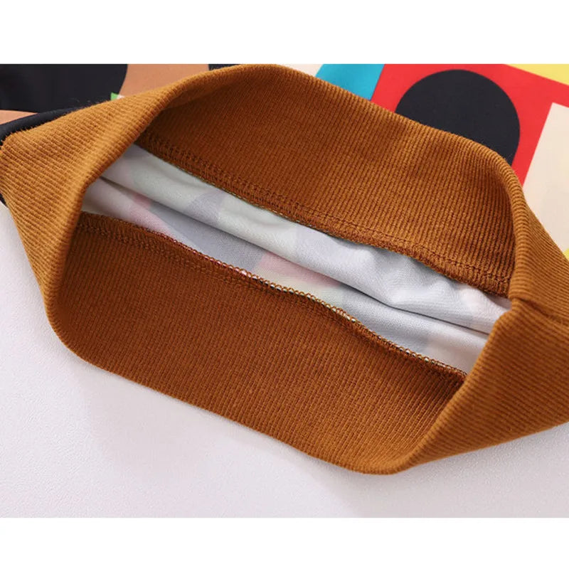 Nova Primavera Outono Bebê Menina Roupas Meninos Roupas Crianças Casual T-Shirt Calças 2 Pçs/jogos Criança Traje Esportivo Crianças Fatos de Treino