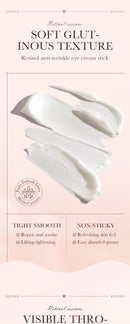 Bastão de Creme para Olhos com Retinol para Remover Olheiras, Hidratar, Firmar e Iluminar a Pele ao Redor dos Olhos