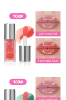 Gloss Labial Hidratante Beauty Glazed que Muda de Cor com a Temperatura, batom líquido de longa duração, gloss que aumenta os lábios, maquiagem para mulheres