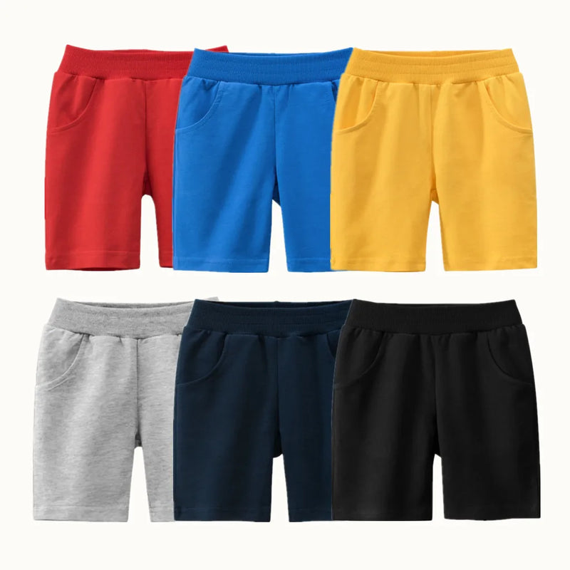 2024 Verão Meninas Meninos Camisetas Sólidas Roupas 100% Algodão Puro Manga Curta Amarelo Vermelho Verde Crianças UnderShirt Bottomming Roupas