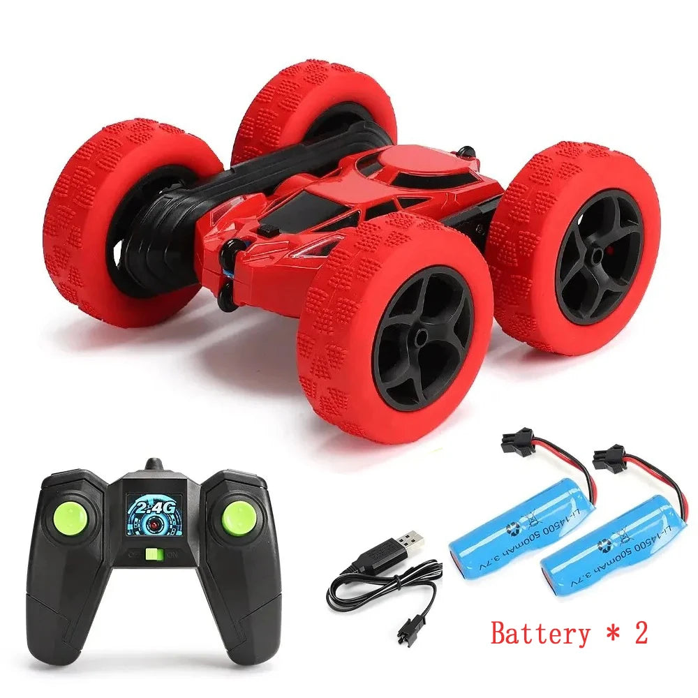 RC Stunt Car Crianças Dupla Face Flip 2.4G Controle Remoto 360 Deree Rotação Off Road Drift RC Car Presentes Para Crianças Adultos Meninos