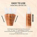 Óleo iluminador corporal líquido com brilho maquiagem 4 Cores Spray de Glitter Óleo Loção brilho cosméticos Spray de Glitter Corporal Óleo Loção