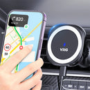 Suporte Magnético para Carro com Carregador Sem Fio VRIG para iPhone 14 13 12 Series com Carregamento Rápido na Ventoinha