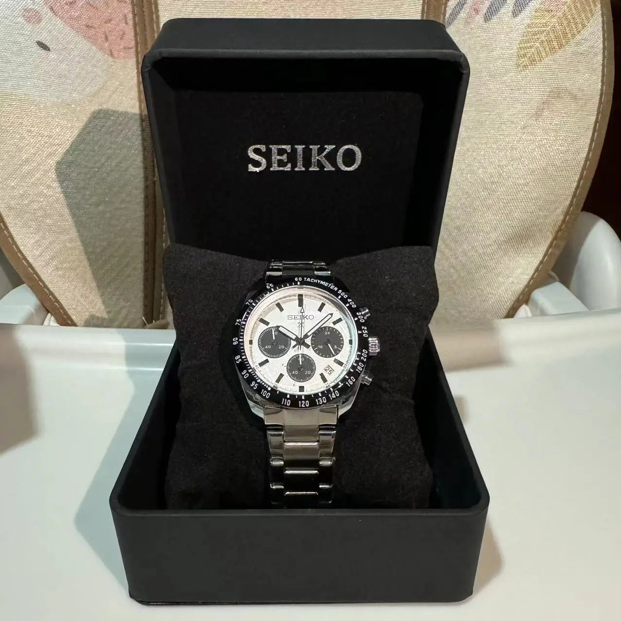 Seiko Marca de Luxo Moda Negócios Esportes Casuais Multifuncional Cronógrafo Venda Quente Mens Relógio de Pulso de Quartzo Não Mecânico
