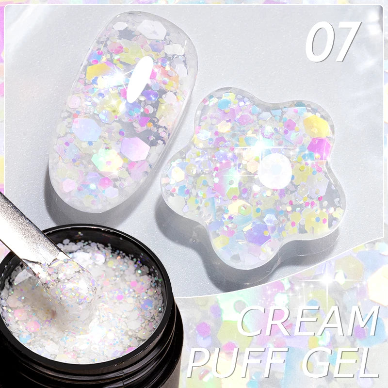 Solid Nail Tip Gel For Quickly Extend Nail Transparent 3D Modeling Carve Gel Soak Off UV Nail Art Gel Varnish 15ML Function Gel