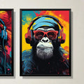 Conjunto moderno de 3 jogos Graffiti Wall Art Canvas Filho Irmão Presente Pintura Gamer Posters para sala de estar Meninos Quarto Home Decor