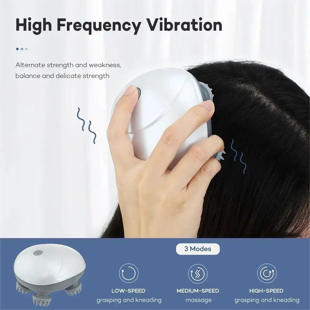 Massageador de Cabeça Mini Inteligente Profissional