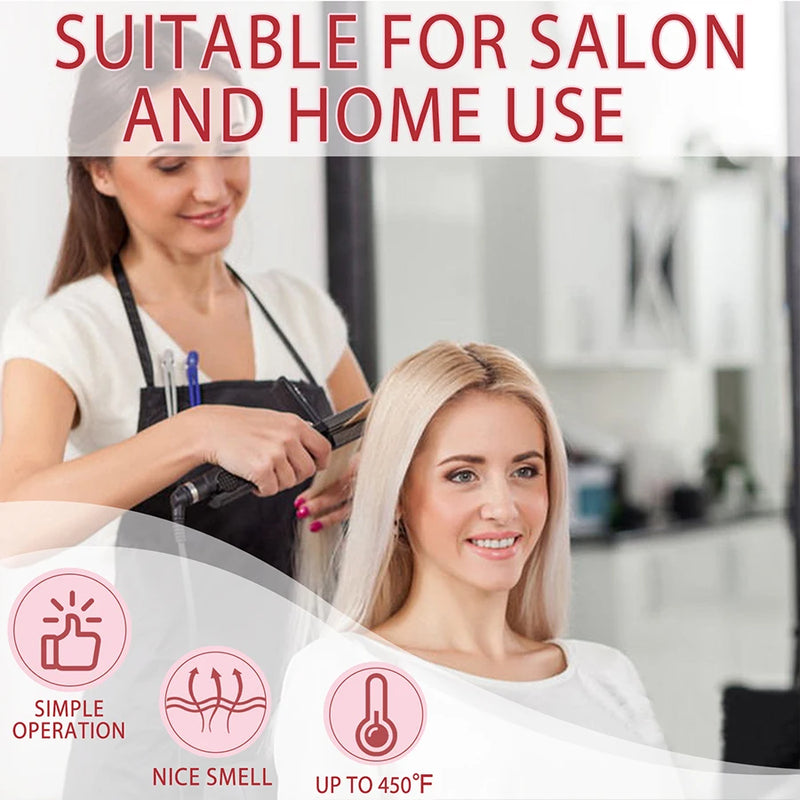 Spray de Proteção Térmica para Cabelo Serum Protetor contra Calor Protege o Cabelo dos Raios UV Danificados Condicionador Hidratante para Mulheres