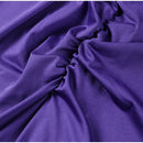 Vestido Maxi Fino Roxo Oco Out Mulheres Elegante Decote Em V Profundo Plissado Manga Cheia Vestidos Longos 2024 Vestes De Festa Da Senhora Da Moda