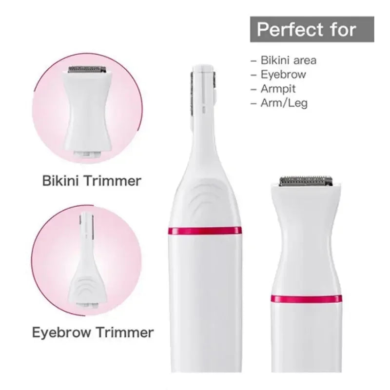 5 em 1 Conjunto Mulheres Depilador Aparador de Sobrancelha Feminino Lady Shaver Depilação Máquina de Barbear Depilador Biquíni Ferramenta Depilatória