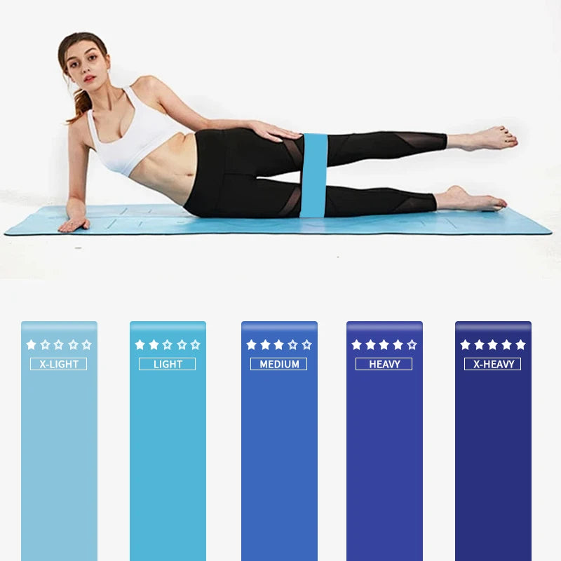 Elástico de Fitness, Banda de Resistência, Exercício de Yoga, Treinamento na Academia, Esportes, Anel de Fitness, Crossfit, Bandas de Resistência