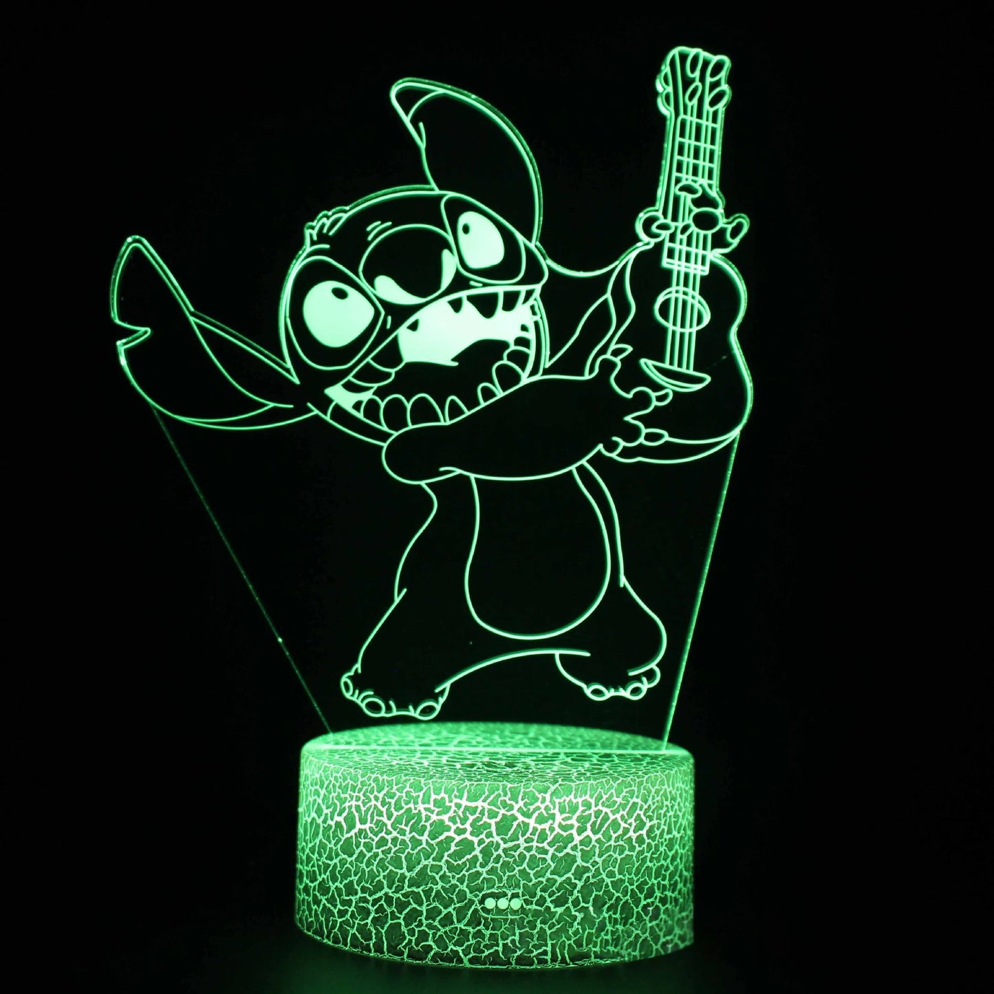 Luz noturna de ponto de ilusão 3D com controle remoto e lâmpada de decoração de quarto de toque inteligente Aniversário Dia dos Namorados Presentes de Natal
