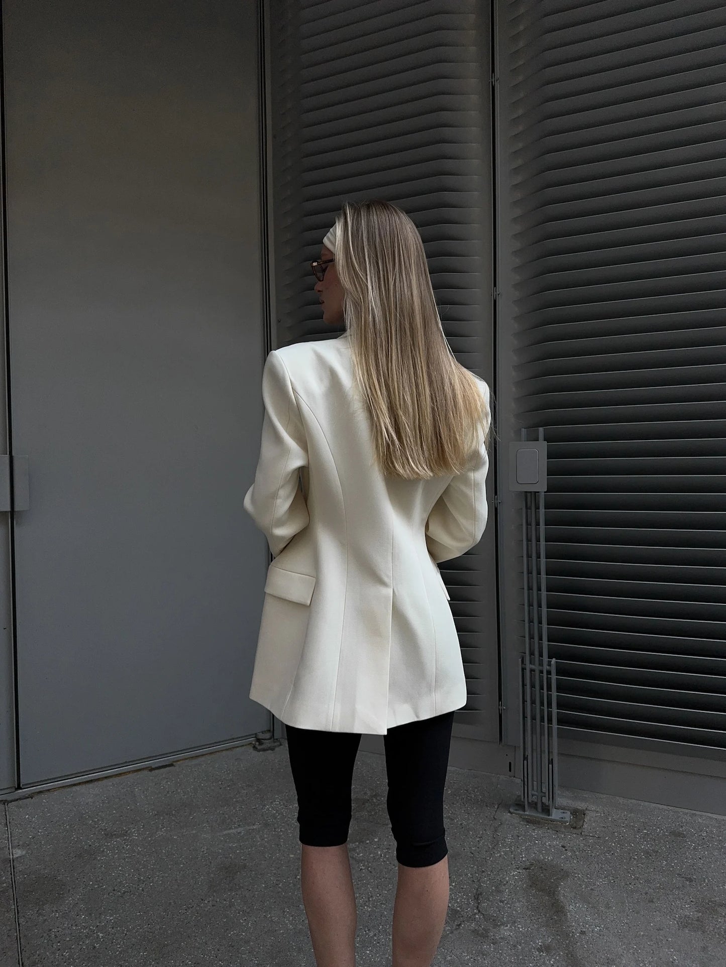 Bornladies Outono Inverno Cintura Fina Chic Blazer Casacos Senhoras Escritório Senhoras Trespassado Moda Ternos Jaqueta Roupas Femininas