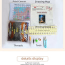 Bird Girl Pré-Impresso Cross Stitch Kit Completo DIY Bordado DMC Fios Artesanato Tricô Hobby Pacote Mágico Jóias