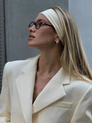 Bornladies Outono Inverno Cintura Fina Chic Blazer Casacos Senhoras Escritório Senhoras Trespassado Moda Ternos Jaqueta Roupas Femininas