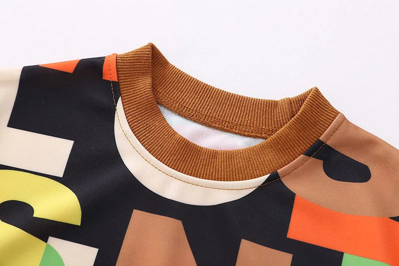 Nova Primavera Outono Bebê Menina Roupas Meninos Roupas Crianças Casual T-Shirt Calças 2 Pçs/jogos Criança Traje Esportivo Crianças Fatos de Treino
