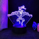 Homem-Aranha 3D Acrílico Luz Noturna USB Estéreo LED Lâmpada de Mesa Luz Fantasma Surpresa Presente de Aniversário LED Luz Usando USB e Bateria