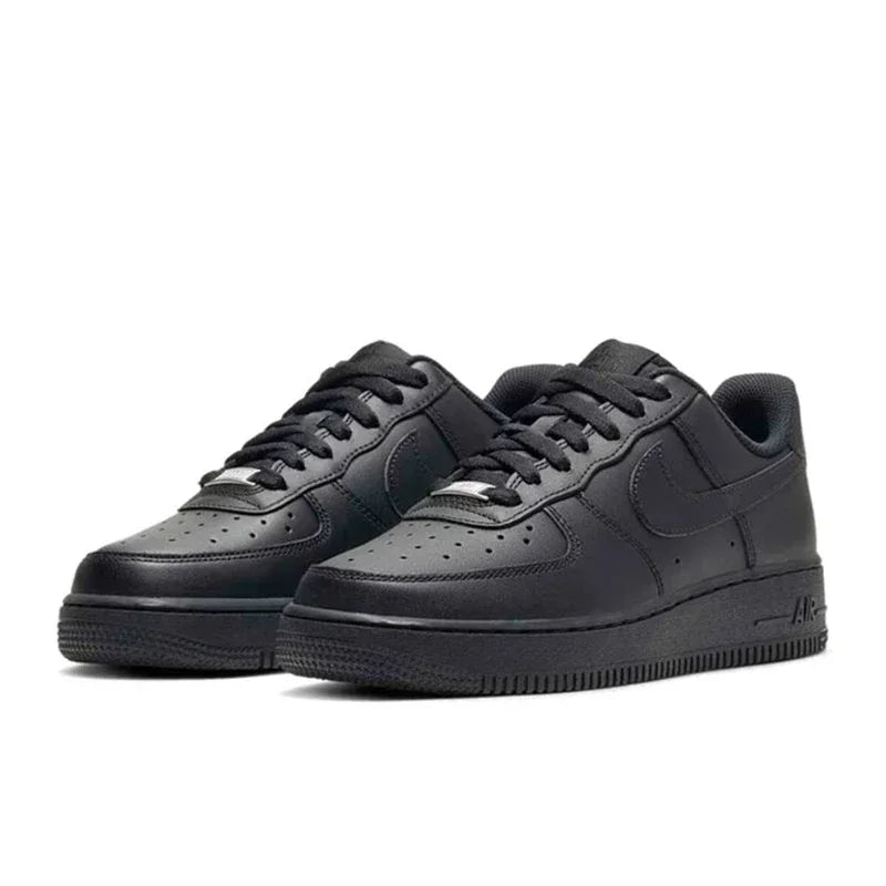 Originais Nike Air Force 1 Low '07 All White 315122-111/CW2288-111 Tênis de Skate Masculino Clássico de Cano Baixo para Homens e Mulheres