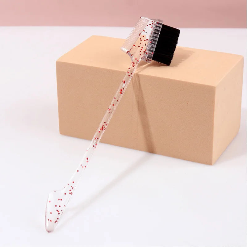 Escova Pente para Cabelo 3 em 1 1-10 Unidades Escova de Dupla Face Pente para Baby Hair & Escova para Sobrancelhas Escova de Alisamento Ferramenta para Cabelo