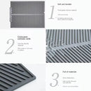 1 PC Silicone Almofada de Drenagem Tapete de Secagem Potes Tapete de Drenagem de Prato Para Talheres de Cozinha Tapetes Antiderrapantes Anti-escaldadura Coaster Utensílios de Cozinha