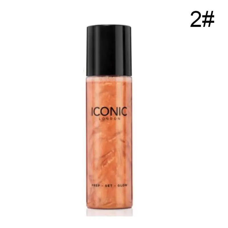 Bronzer Iluminador Líquido Spray Fixador Iluminador