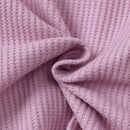 1-5 anos Kids Girl Conjunto de roupas de manga comprida Camisa com nervuras de cor sólida + calças florais + faixa de cabeça Outono 3PCS Outfit para menina da criança