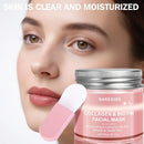 Máscara de Colágeno Peel-off Hidratação Profunda Cuidados Noturnos Hidratante e Suavizante Reduz Rugas Firmadora e Lifting Não Oleosa Para Todos os Tipos de Pele