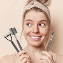 Conjunto de 3/5 Peças de Pincéis para Sobrancelha, Pente para Cílios, Separador de Cílios, Ferramentas Profissionais de Maquiagem para Olhos com Tesourinha para Sobrancelha para Mulher