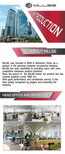 Brasil em Estoque Placa de Vídeo MLLSE AMD Radeon RX 580 8GB GDDR5 256-bit 2048SP PCIe 3.0 x16 para Desktops Placa de Video para Jogos