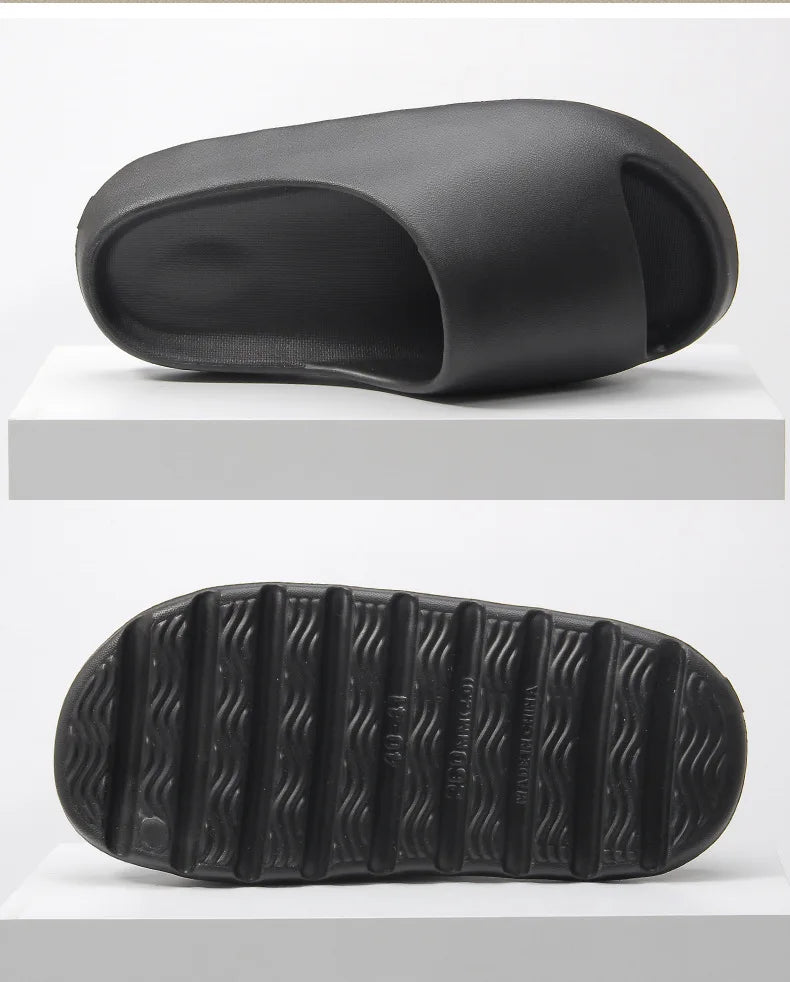 Casual Design Inovador Sapatos Homens EVA Soft-soled Leve Casa Chinelos de Alta Qualidade Exclusivo Marca Slides Em estoque
