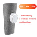 Massageador de Panturrilha Elétrico com Aquecimento, Amassamento e Pressão de Ar - Massageador de Pernas para Circulação Sanguínea, Compressão de Ar para Pernas, Sem Fio