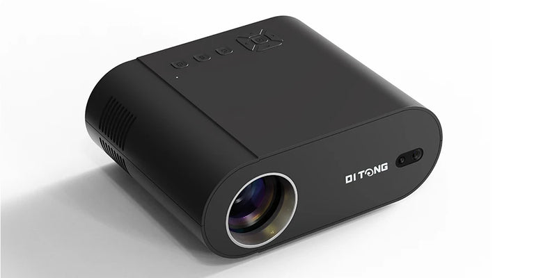 DITONG proyector 4k projetor led 1080p Android com Dual WiFi 6 e Bluetooth AutoFocus Home Theater HD Native smart home