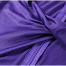 Vestido Maxi Fino Roxo Oco Out Mulheres Elegante Decote Em V Profundo Plissado Manga Cheia Vestidos Longos 2024 Vestes De Festa Da Senhora Da Moda