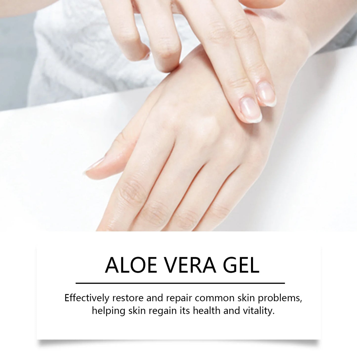 Gel de Aloe Vera Nutritivo Hidratante Suavizante Amaciante