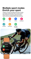 Para Smart Watch da Série Watch GT para Homens e Mulheres, Tela HD, Chamada via Bluetooth, Rastreador GPS, Monitor de Frequência Cardíaca, IP68 à Prova d'Água, SmartWatch Novo 2024