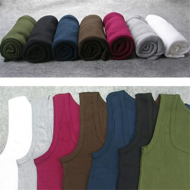 Venda imperdível de roupas masculinas de verão, camiseta básica elástica feminina, camiseta masculina sem mangas de algodão puro, camiseta fitness para musculação