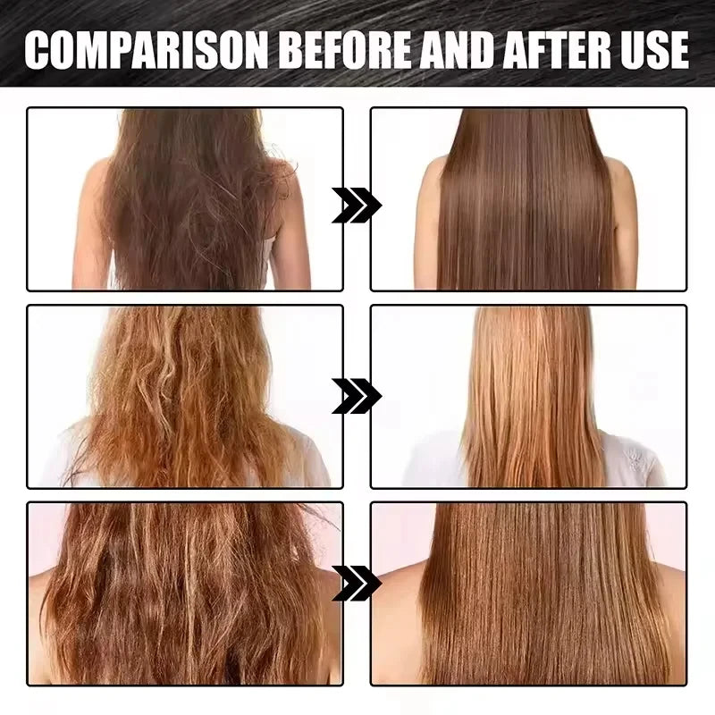 Máscara de Cabelo Mágica Profissional 5 Segundos Care Suave Natural Reparação Previne Ressecamento, Pontas Duplas, Danos e Frizz 2025