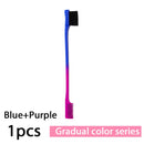 Escova Pente para Cabelo 3 em 1 1-10 Unidades Escova de Dupla Face Pente para Baby Hair & Escova para Sobrancelhas Escova de Alisamento Ferramenta para Cabelo