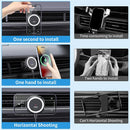 Suporte Magnético para Carro com Carregador Sem Fio VRIG para iPhone 14 13 12 Series com Carregamento Rápido na Ventoinha