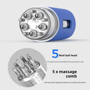 Aplicador de Couro Cabeludo Cabeça Dil 1ml Guia de Aplicação com Rolo Aplicador Líquido Massageador Pente de Cuidados com o Cabelo Óleo Essencial Dispositivo de Administração de Medicamento