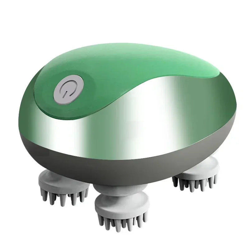 Massageador de Cabeça Elétrico  Magnética para Couro Cabeludo