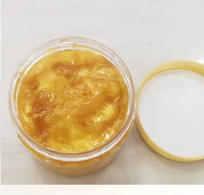 Máscara facial de sono reparadora com colágeno e ouro 24K 250g