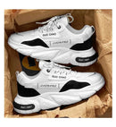 Sapatos masculinos novos tênis masculinos respiráveis de malha de verão quente sapatos casuais com sola grossa marca de orgasmo