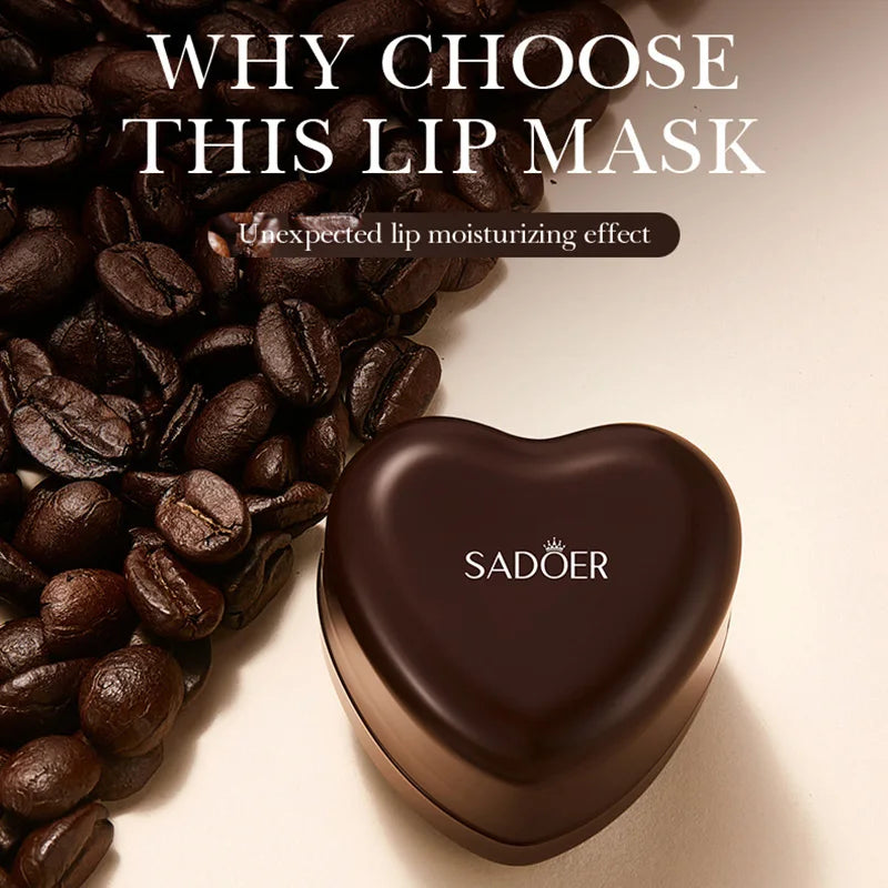 Máscara Labial Hidratante SABOR café