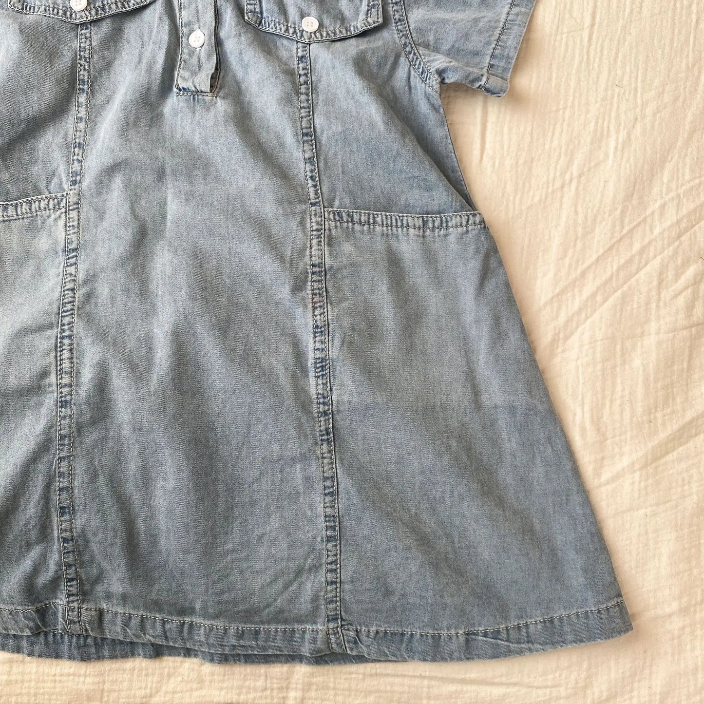 Roupas infantis 2025 verão novo terno jeans para menino ou vestido de menina casual roupas para irmão e irmã