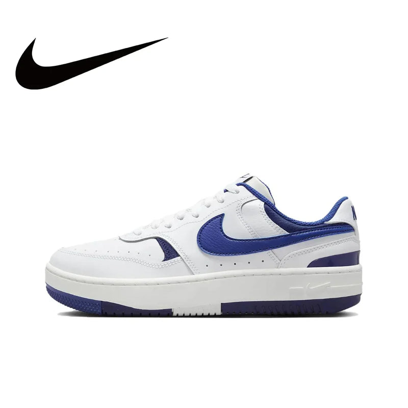 Nike branco verde colorway Gamma Force Sapatos de placa de baixa moda confortáveis antiderrapantes resistentes ao desgaste Modelos masculinos e femininos