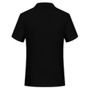Camiseta Polo Masculina de Manga Curta Em Branco Branco Camisas de Colarinho Preto Camiseta Casual Roupas de Verão Para Homens Camisetas Polos Pour Hommes