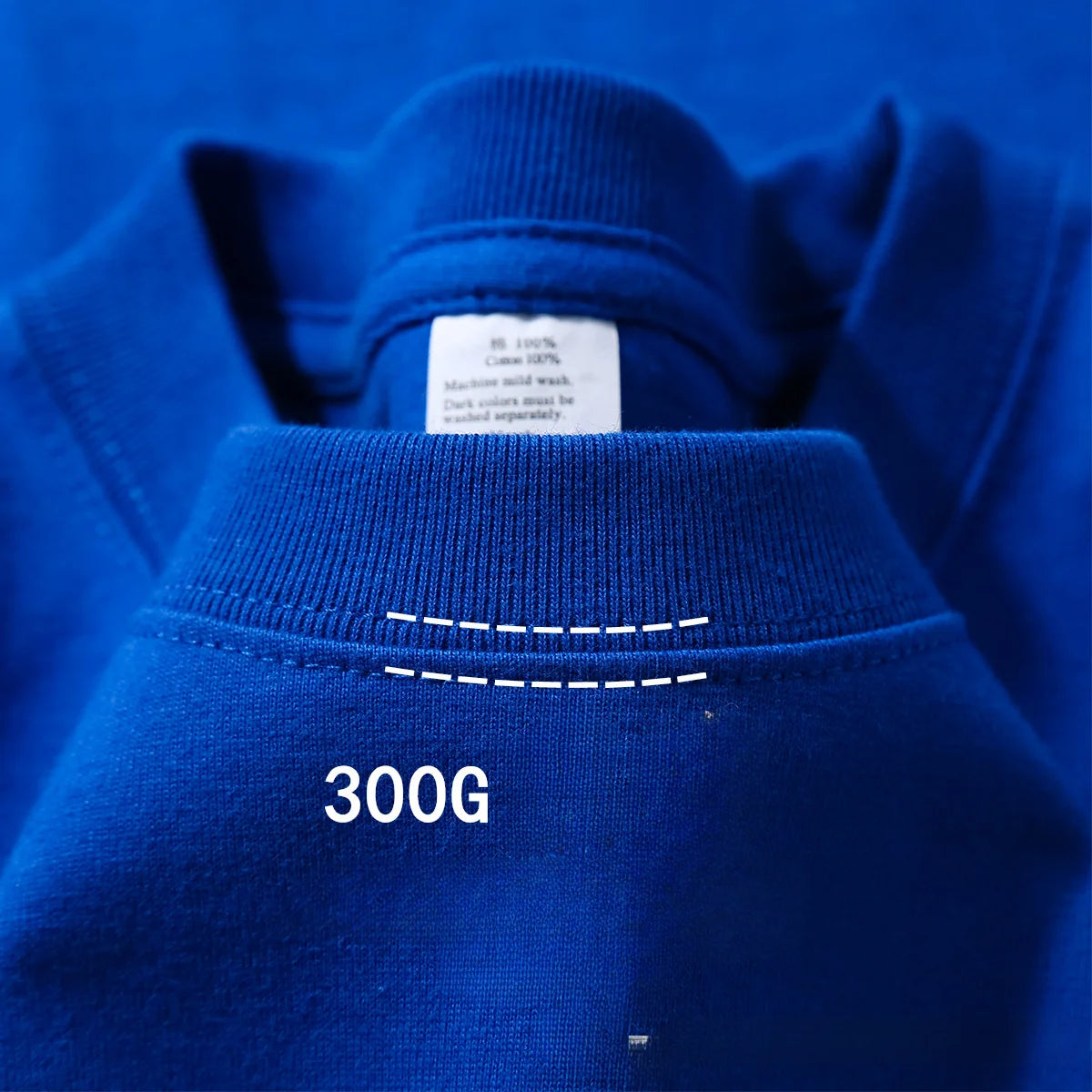 Camiseta de algodão de verão resistente 300 gramas algodão puro americano manga curta camiseta masculina casual base top camiseta grande