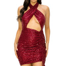 Mini Sexy Bodycon Vestido de Verão Mulheres 2024 Aniversário Estiramento Lantejoulas Vestidos de Festa Roupas Femininas Vestidos Para Mujer Robe Femme