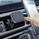 Suporte para celular magnético de sucção para carro, em liga de alumínio, com ímã forte, ajustável para ventilação de ar do carro.